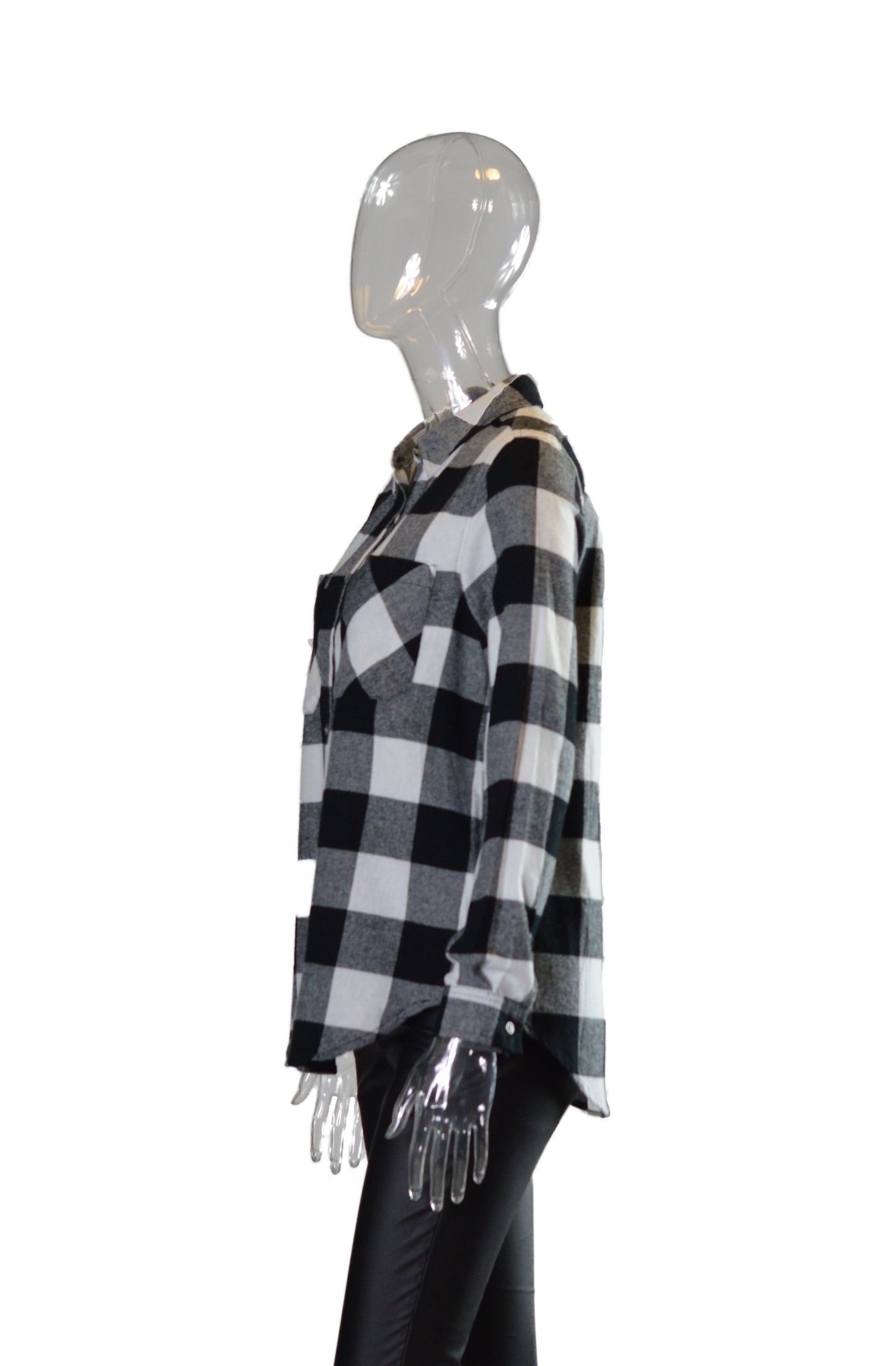 Zaria Buffalo Plaid Top