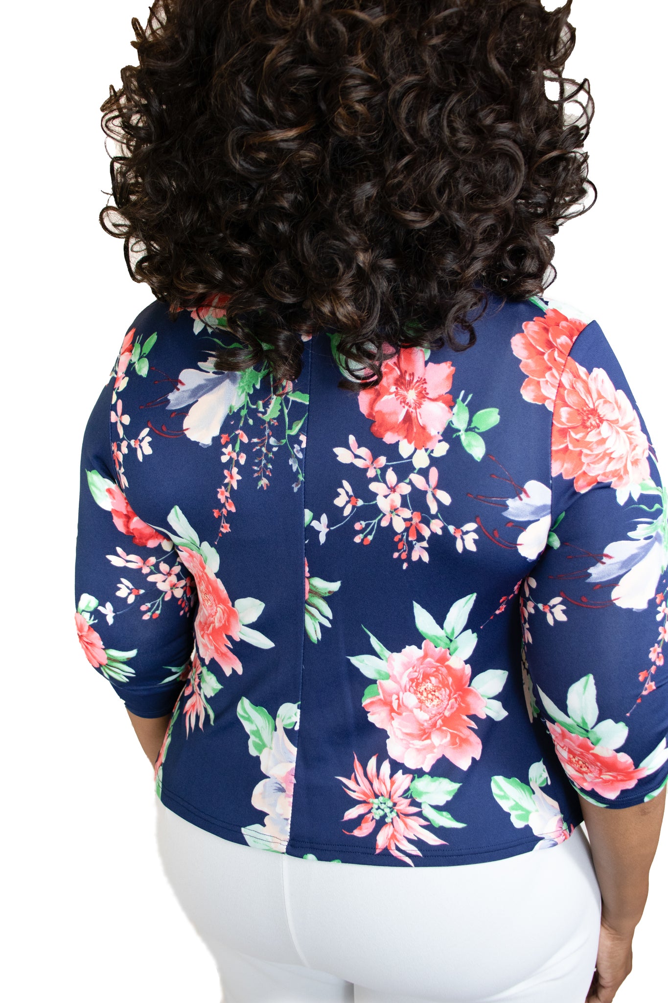Retta Floral Blazer Top