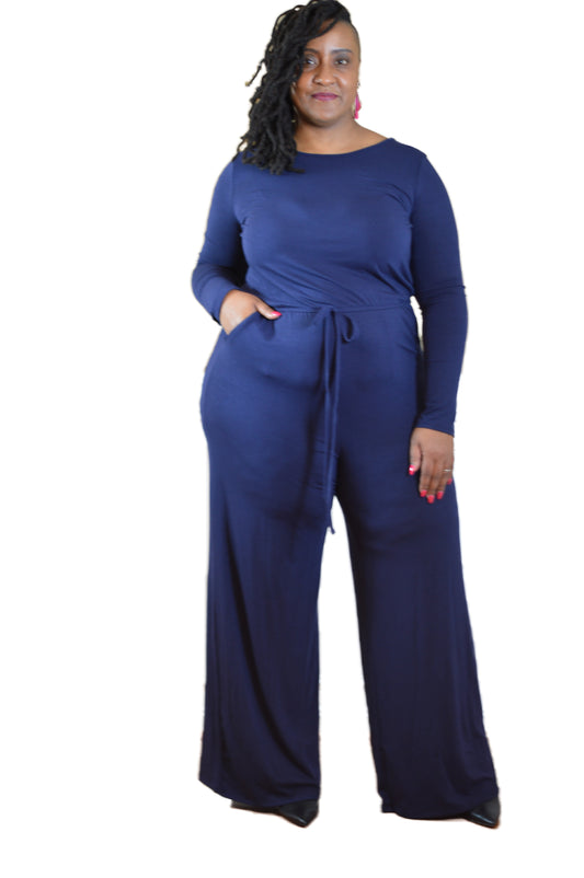 Asha Long Sleeve Jumpsuit